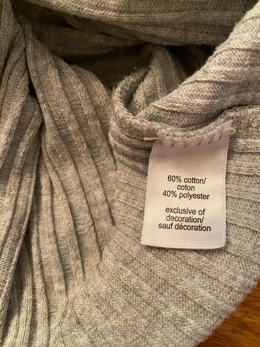 GUC Maurices Willowsoft Be Kind Sweatshirt Cotton Blend Top Gray Large - Picture 6 of 10